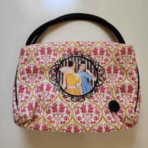 Pink Vintage Soho make-up Cosmetic bag - Picture 4 of 6